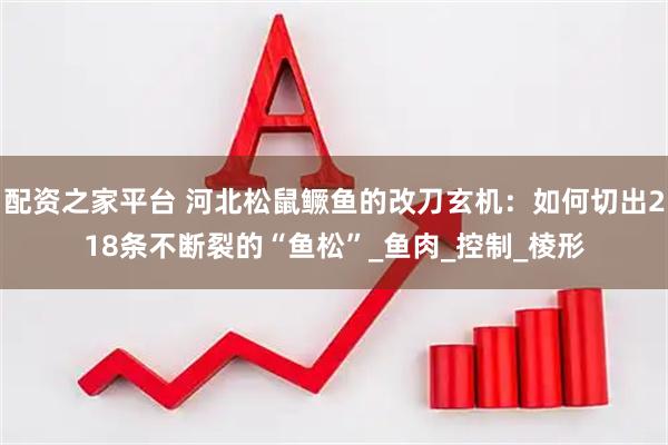 配资之家平台 河北松鼠鳜鱼的改刀玄机：如何切出218条不断裂的“鱼松”_鱼肉_控制_棱形